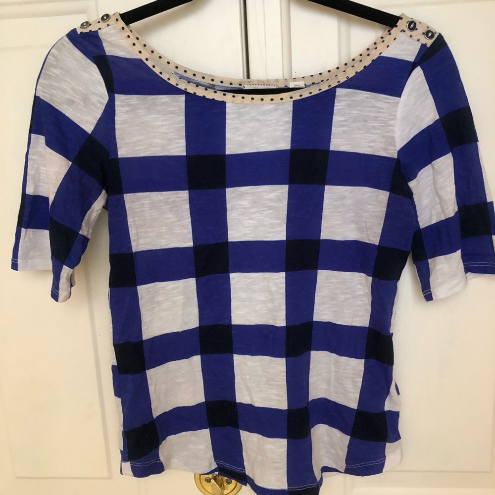 Urban Outfitters Cropped Blazer PLUS Anthropologie Postmark Tee - Picture 5 of 8